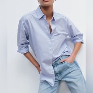 AYR Light Blue Casual Button Down Shirt